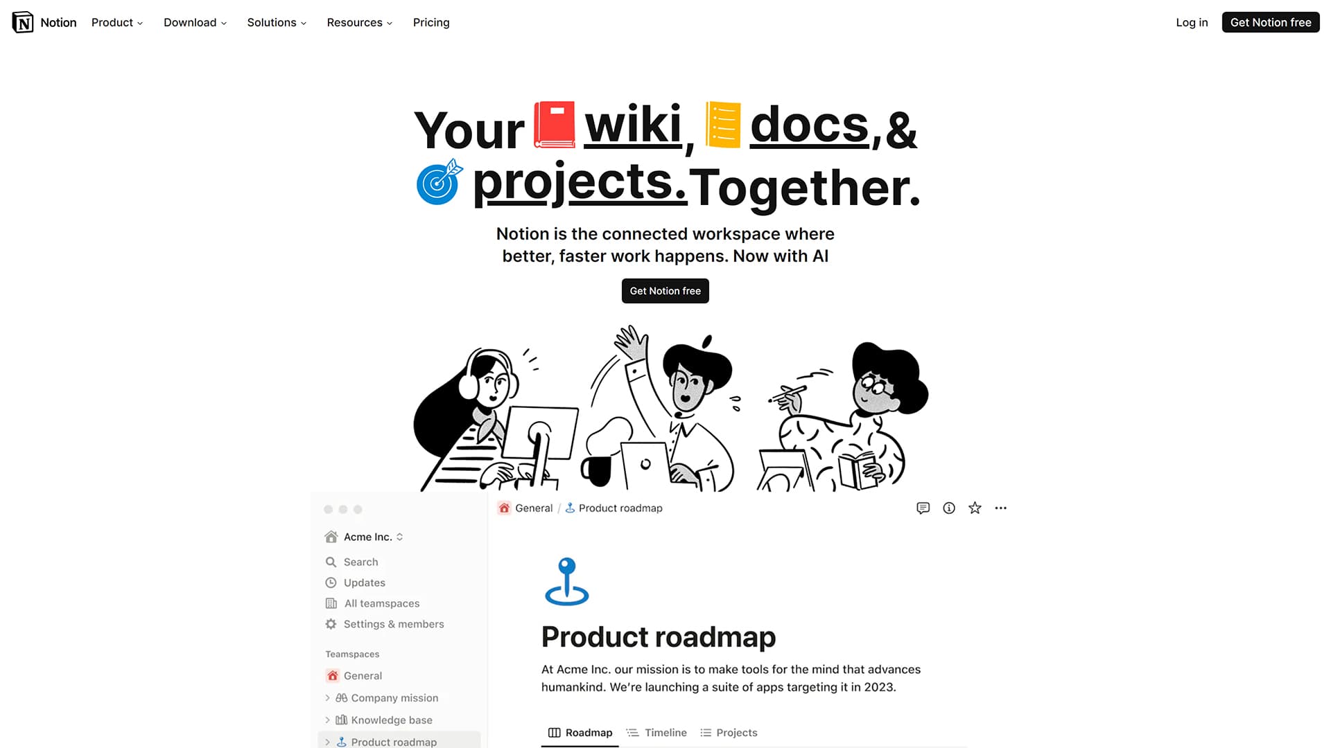 Image representing a link for Notion Clone